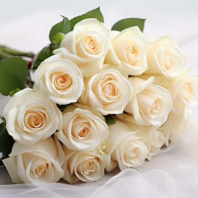 Bouquet With White Roses