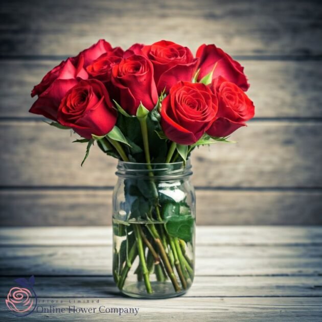 Romantic Red rose bouquet - Image 3