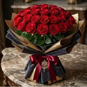 Luxury 100 Red Roses Bouquet