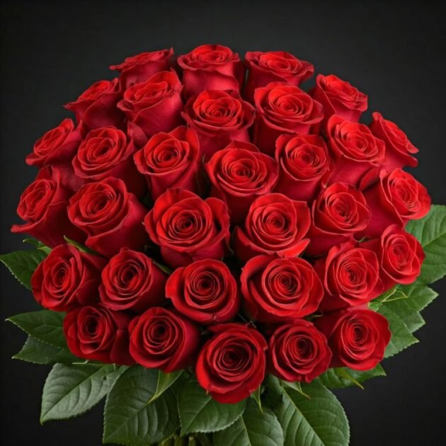 Luxurious 100 Red Roses Bouquet