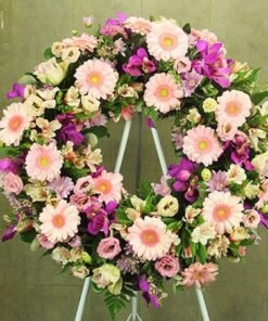 Pink Tribute Wreath