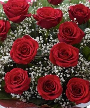 Luxury 18 kisses Red Roses bouquet next day delivery, Luxury 12 kisses Red Roses bouquet next day delivery, Luxury 24 kisses Red Roses bouquet next day delivery Save 10%