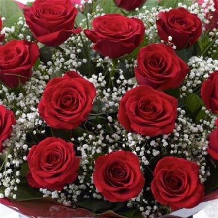 Luxury 18 kisses Red Roses bouquet next day delivery, Luxury 12 kisses Red Roses bouquet next day delivery, Luxury 24 kisses Red Roses bouquet next day delivery Save 10%