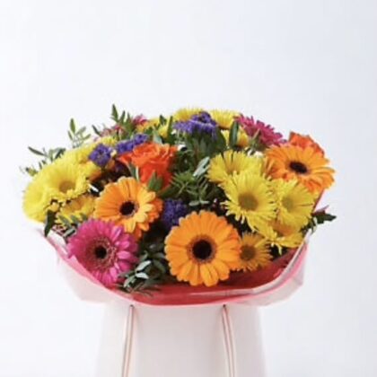 Bright Gerbera Daisy Bouquet