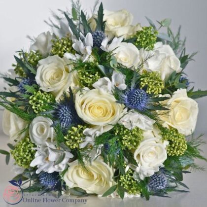 White Green Mixed Bouquet