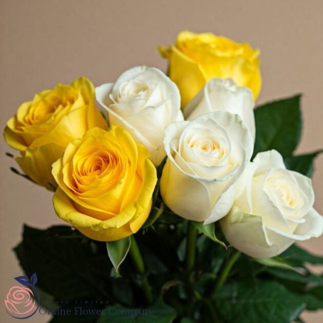 Yellow and White Bouquet