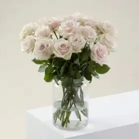 Pure Elegance White Rose Bouquet