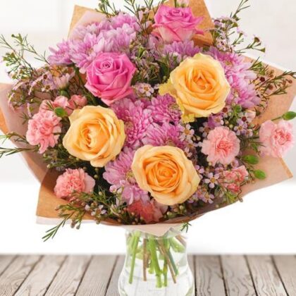 Beautiful Thank You Flowers Bouquet Delivery UK