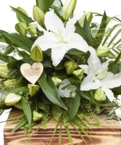 Luxury White Lily Flower Bouquet Delivery UK - Exclusive 10% Discount 