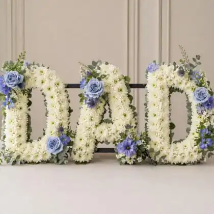 Funeral Flowers Dad