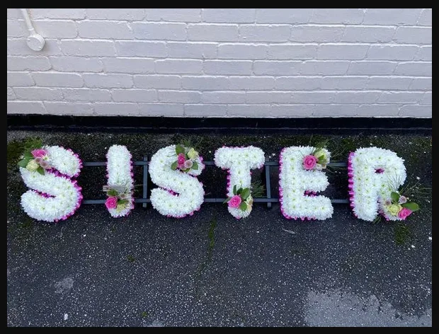 Beautiful Sister funeral flowers