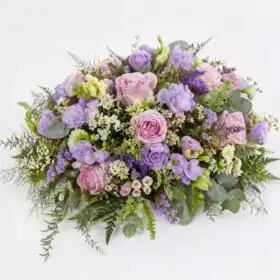 Blush Pink Dried Floral Wreath
