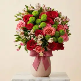 Romantic Mini Carnation Rose Bouquet