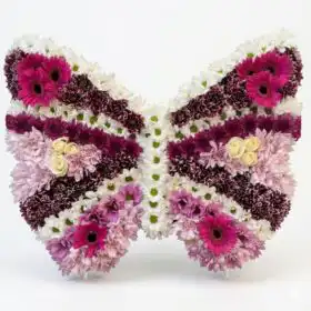 Elegant Butterfly Funeral Tribute