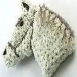 Horses Head Funeral Flowers Tribute