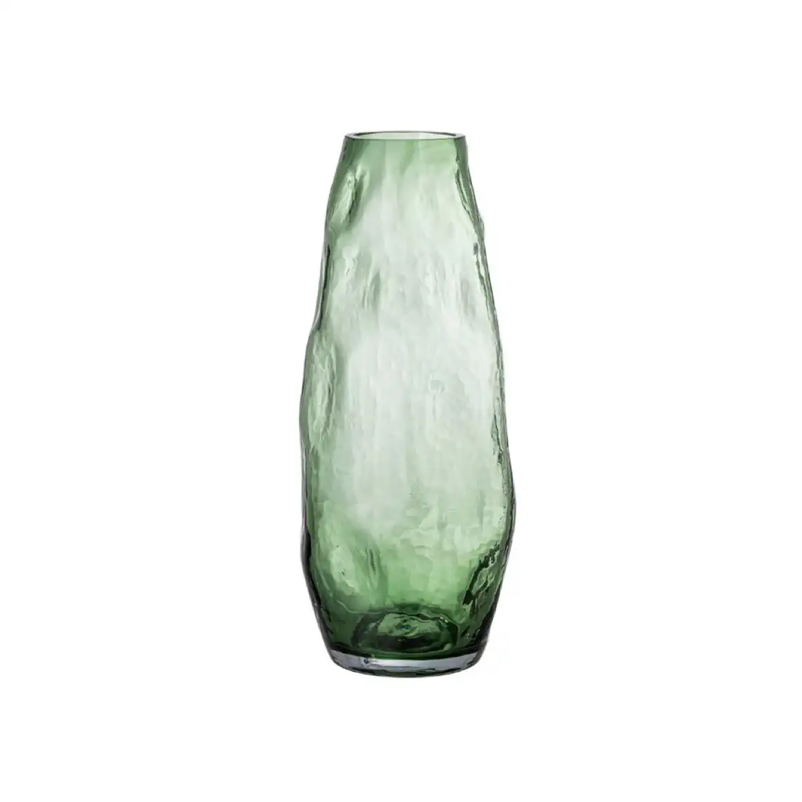 Bloomingville Adufe Green Glass Vase 1 Bloomingville Adufe Green Glass Vase