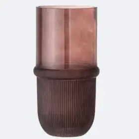 Bloomingville Belise Brown Smoked Glass Vase