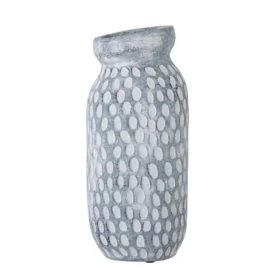 Grey and White Spotted Jac Deco Vase