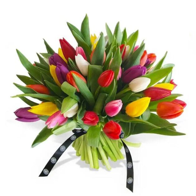 Mixed Tulips Bouquet