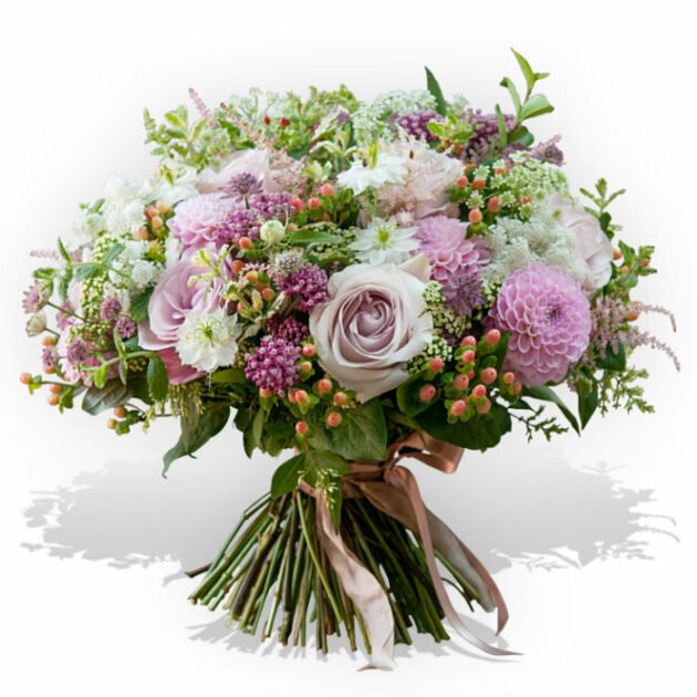 Lavender and Rose Bouquet