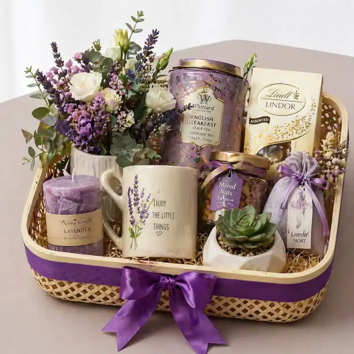 Luxury New Baby Gift Basket 1 Luxury new baby gift basket