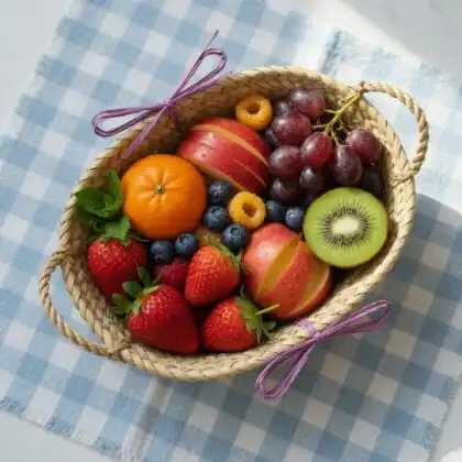Small fresh fruit Basket