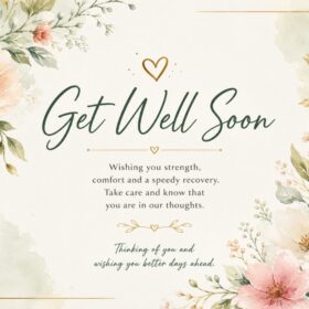 Heartfelt Recovery Get Well Soon Card
