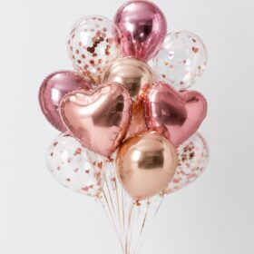 Red Heart Balloons