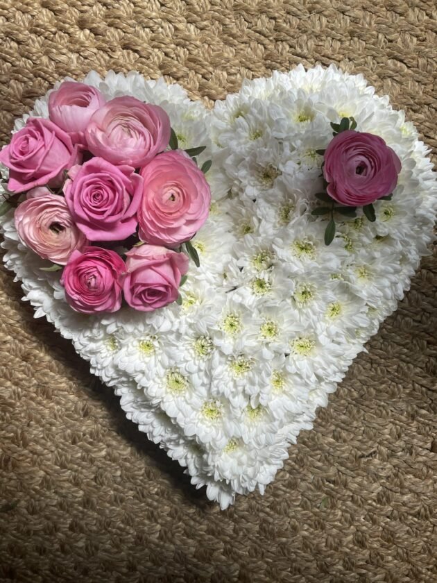 Heartfelt tribute flowers