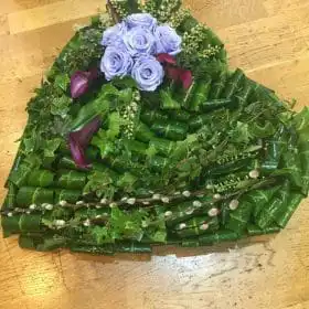 Large Heart Funeral Tribute