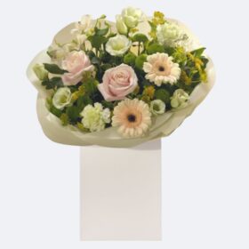 Hand-Tied Pastel Flowers Gift Bag