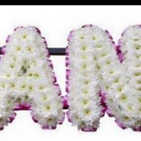 Funeral Flowers Letters GRANMA