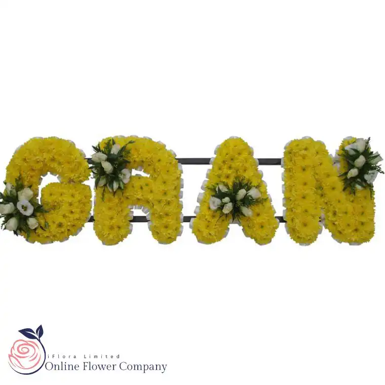 Grandad Funeral Flowers on a Stand 3 Grandad Funeral Flowers on a Stand