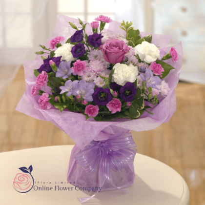 New Year Flowers Bouquet For Wish