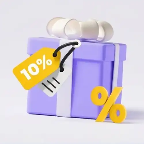 10 % discount cupon code (500 x 500 px)