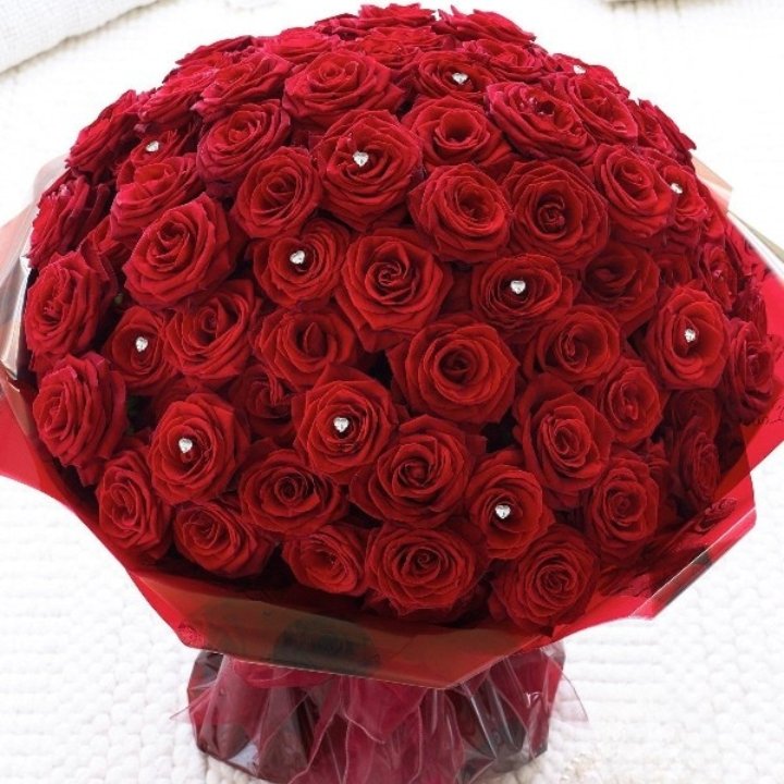 100 RED ROSE BOUQEUT