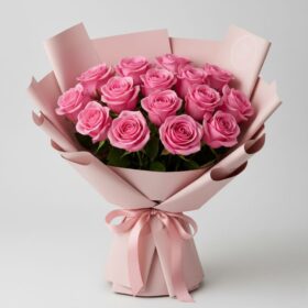 Love In Pink - Premium 24 Pink Rose Bouquet