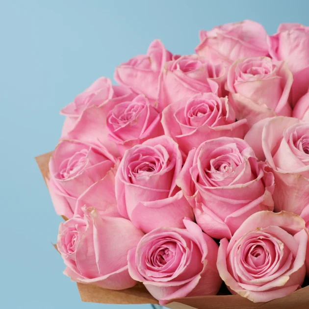 Pink Rose Lady Day Flower Gift for Her – Next-Day Delivery UK