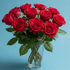 Luxury 10 Red Roses Bouquet