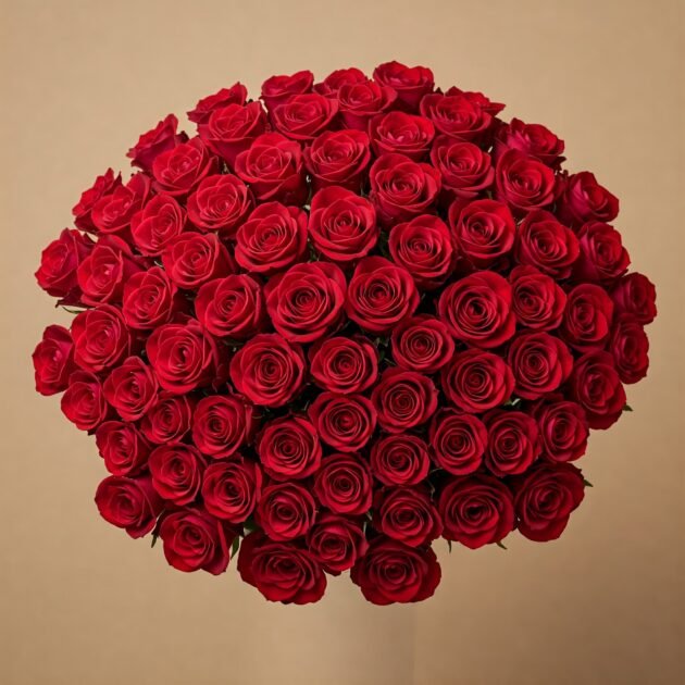 Show your appreciation this International Women's Day with 50 Red Rose Flowers. Red roses represent admiration and love, making them a thoughtful and beautiful gift. Freshly arranged and available for next-day delivery across the UK, this bouquet will make the perfect statement. Enjoy added benefits like order tracking and delivery confirmation to ensure a smooth experience.