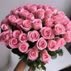 Artisan 50 Stem Luxe Pink Rose