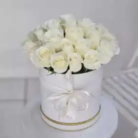 The Luxe White Dome Bouquet