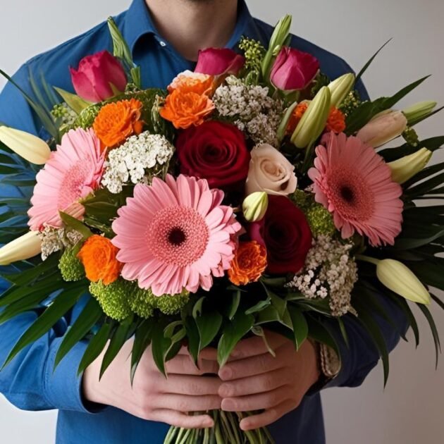 Happy Mothers Day Flowers Bouquet - Beautiful mixed flower arrangement for Mother’s Day