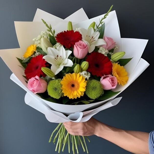 Spring Flowers Bouquet Mother's Day Delivery – Fresh and Vibrant Seasonal Blooms