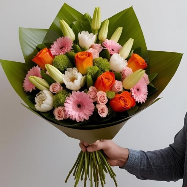 Fresh Spring Flowers Bouquet for Mother's Day Delivery – Vibrant Seasonal Flowers