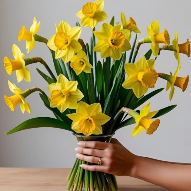 Fresh daffodil flower bouquet delivery service for all occasions