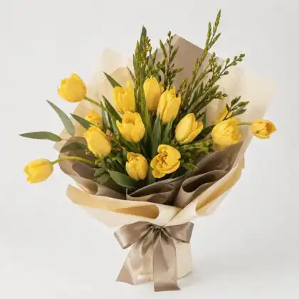 Yellow Tulips Bouquet