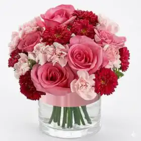 Vibrant Pink Rose Bliss