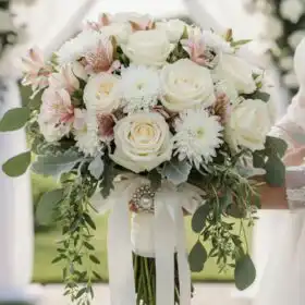 Eternal Grace Roses & Alstroemeria Bouquet