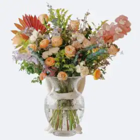 Premium Rose, Orchids and Ranunculus Mixed Flower